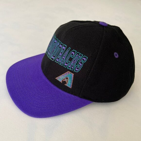 VTG Arizona Diamondbacks MLB Twins Baseball 90's SnapBack Hat Cap Embroidered - Picture 2 of 6
